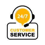 24 X 7 service